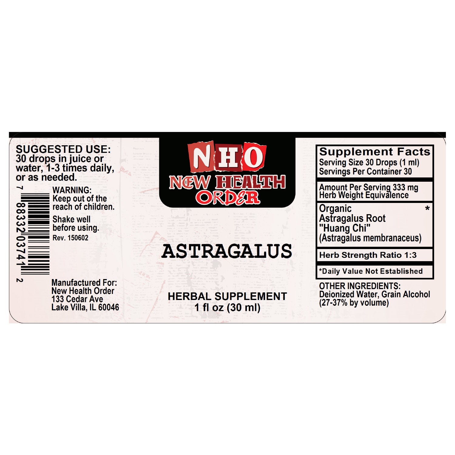 Astragalus 1oz