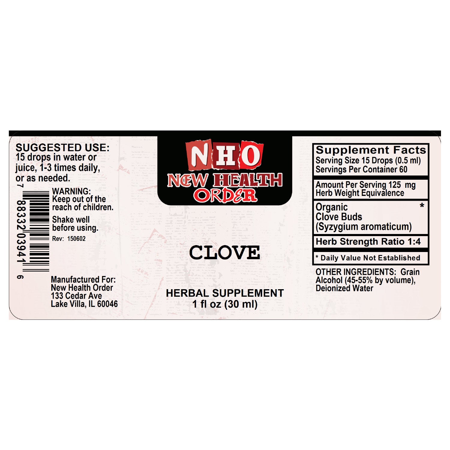 Clove 1oz