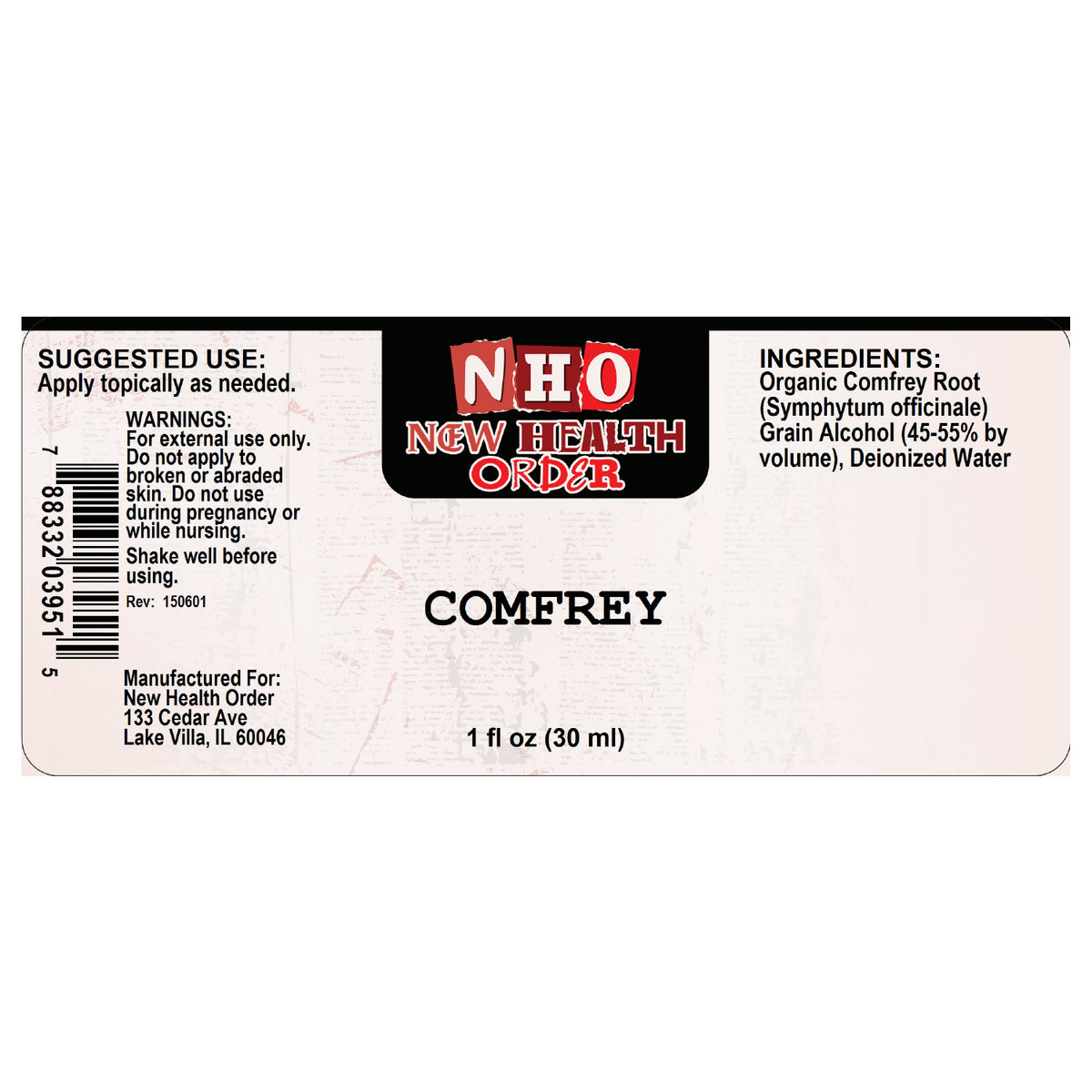 Comfrey 1oz