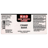 Cramp Bark 1oz