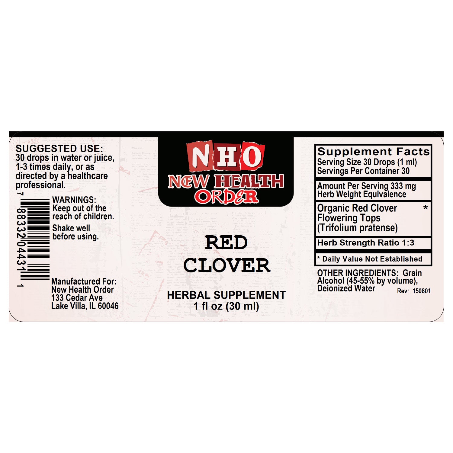 Red Clover 1oz