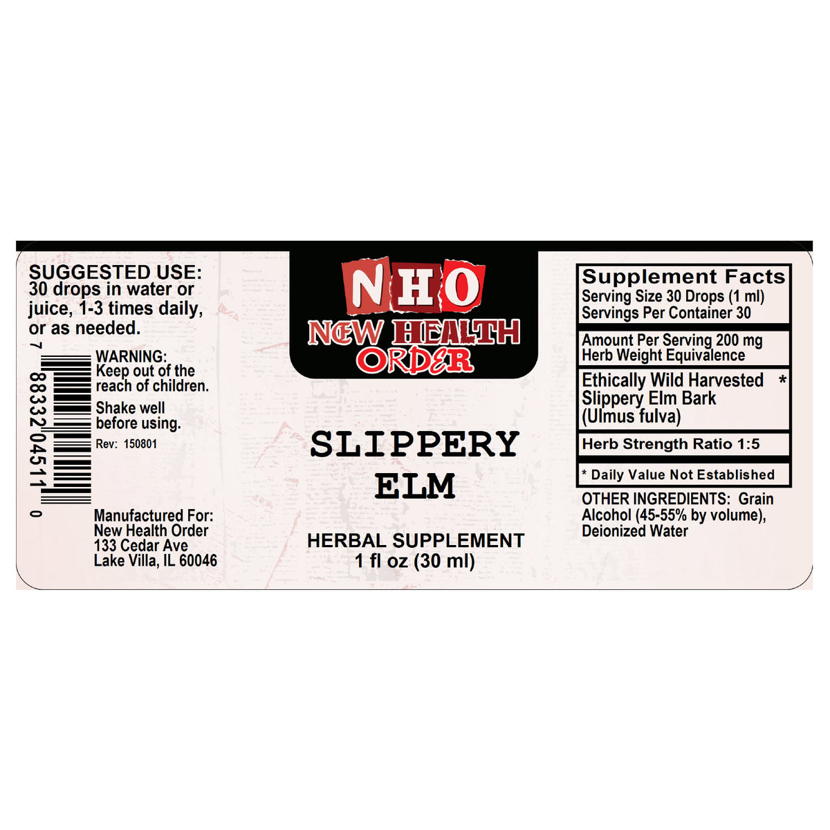 Slippery Elm 1oz