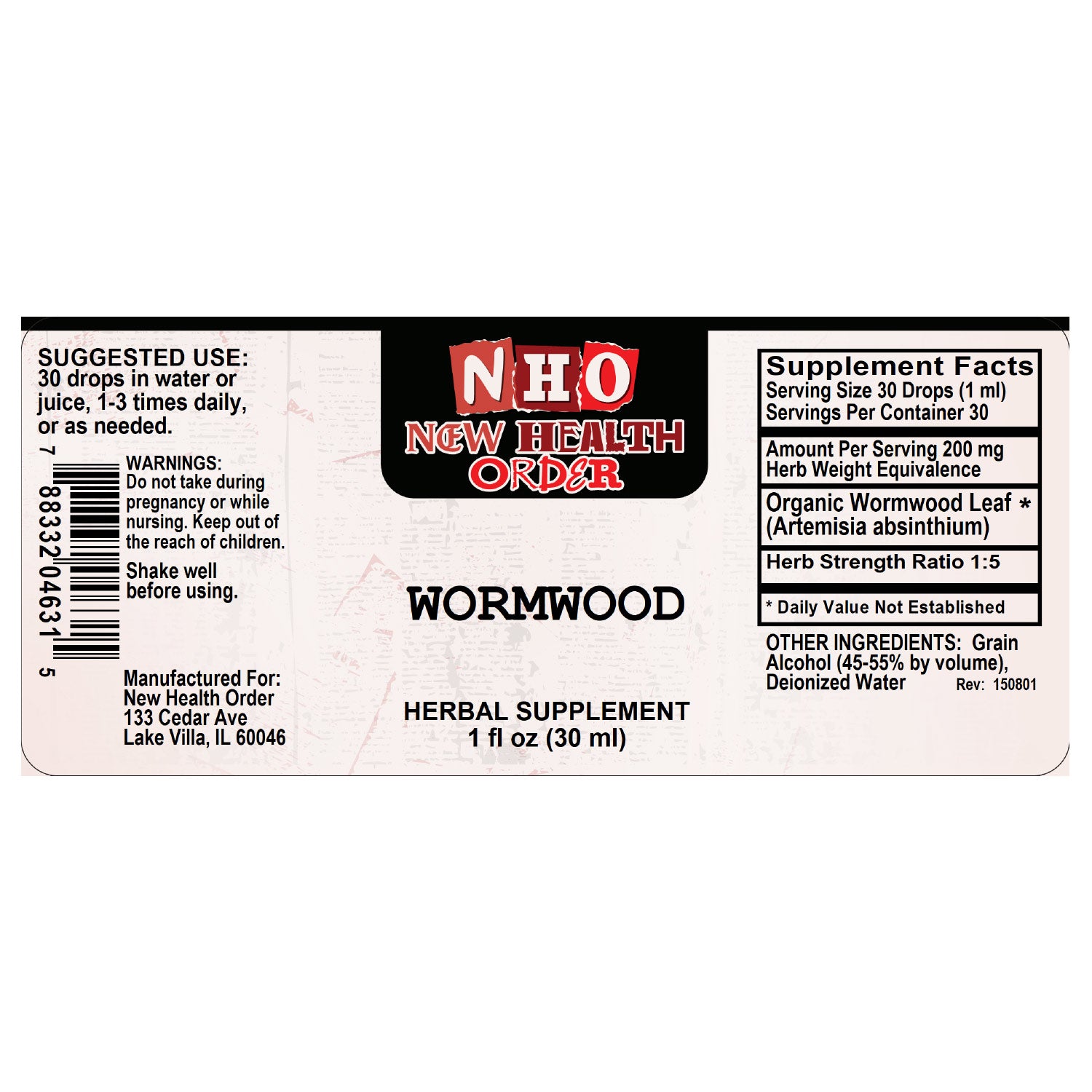 Wormwood 1oz