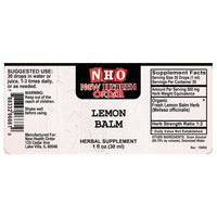 Lemon Balm 1oz
