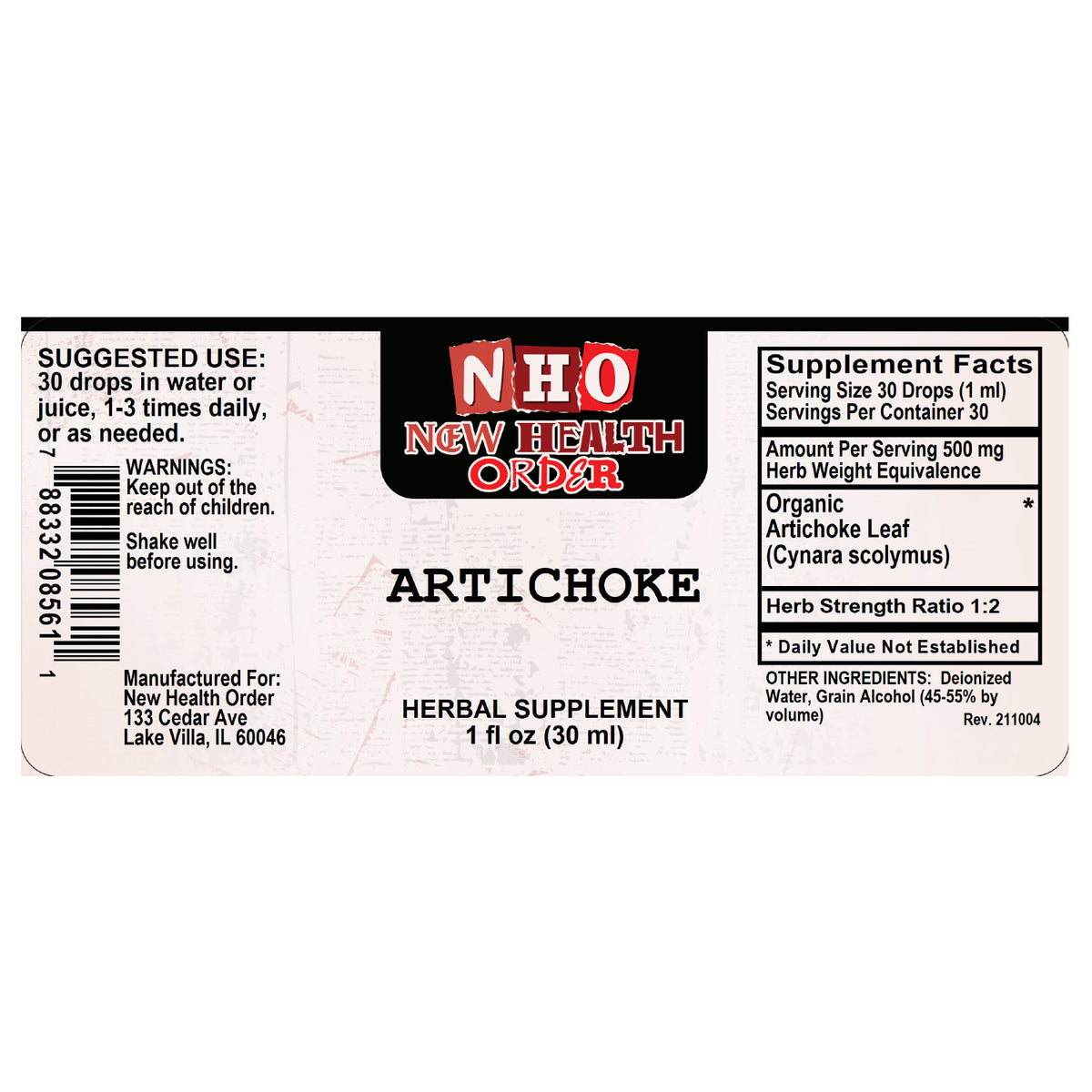 Artichoke 1oz