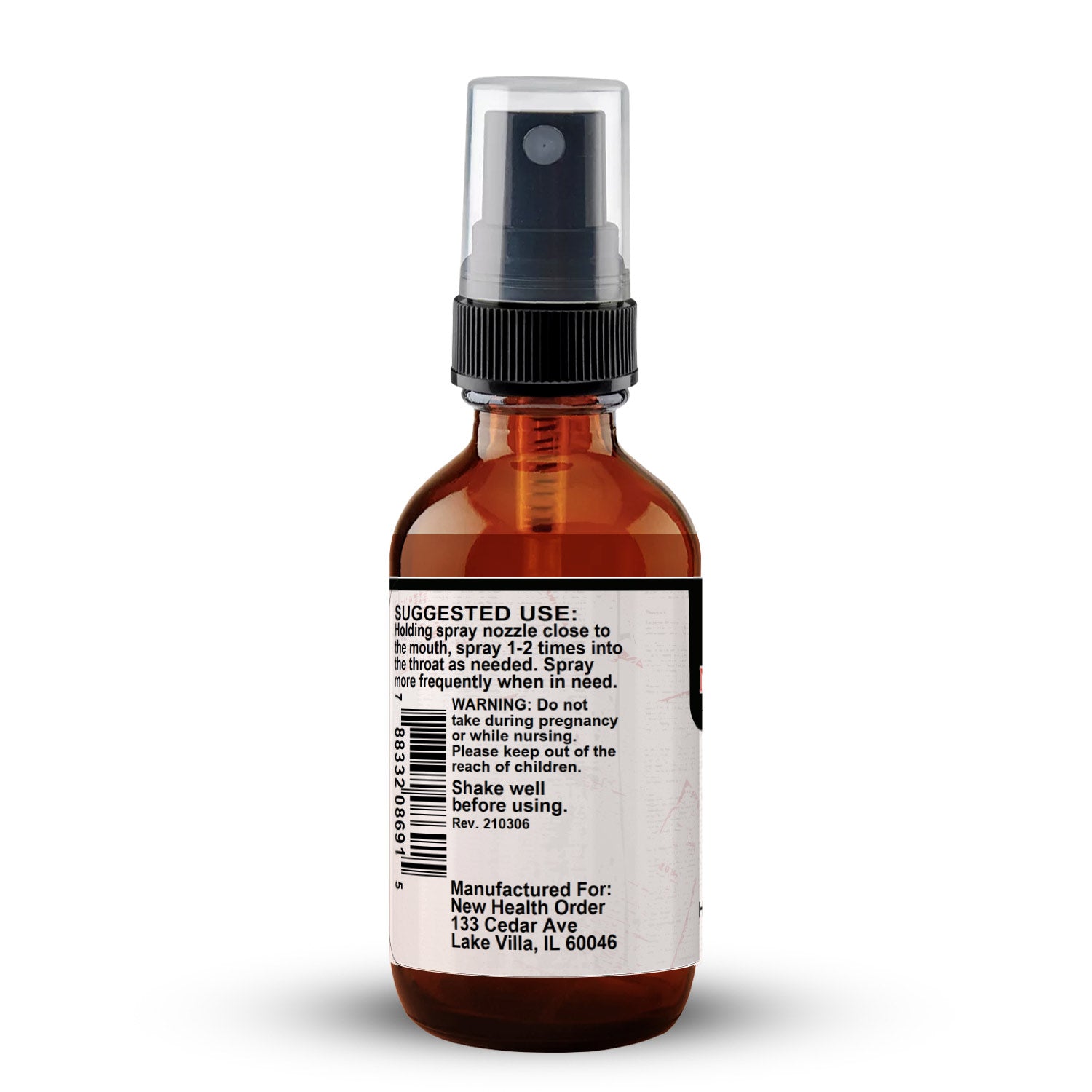 Throat Spray Relief (Alcohol Free) 1oz