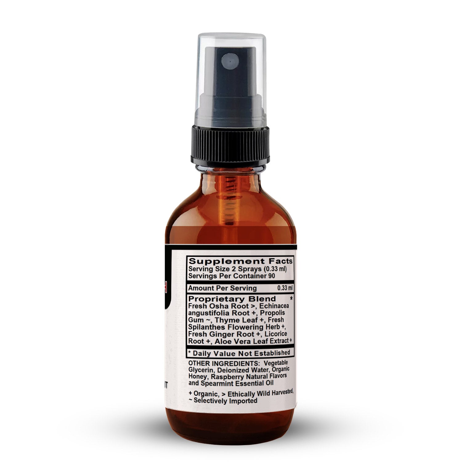 Throat Spray Relief (Alcohol Free) 1oz