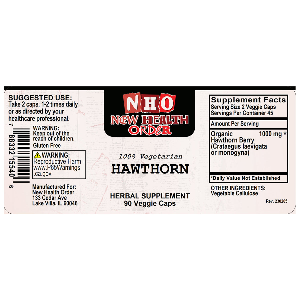 Hawthorn (90ct)