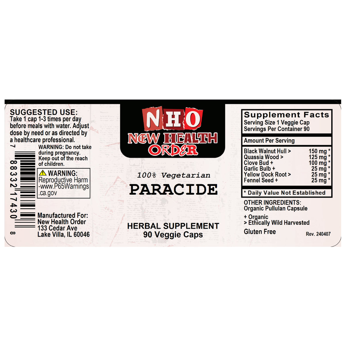 Paracide (90ct)