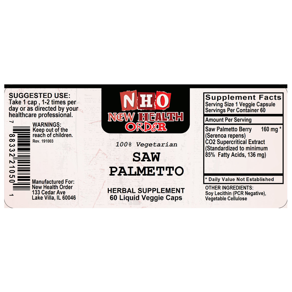 Saw Palmetto (60ct)