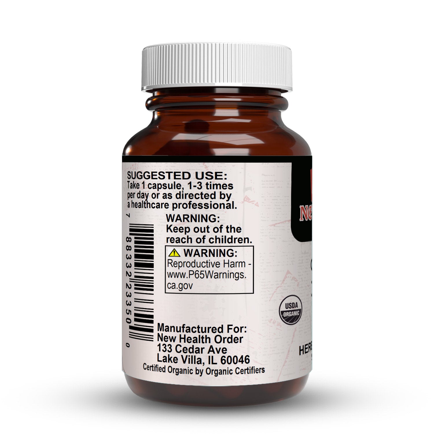 Organic Lemon Balm (90ct)