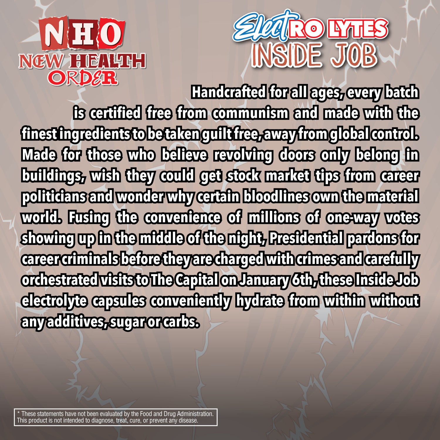 Inside Job Electrolyte Capsules