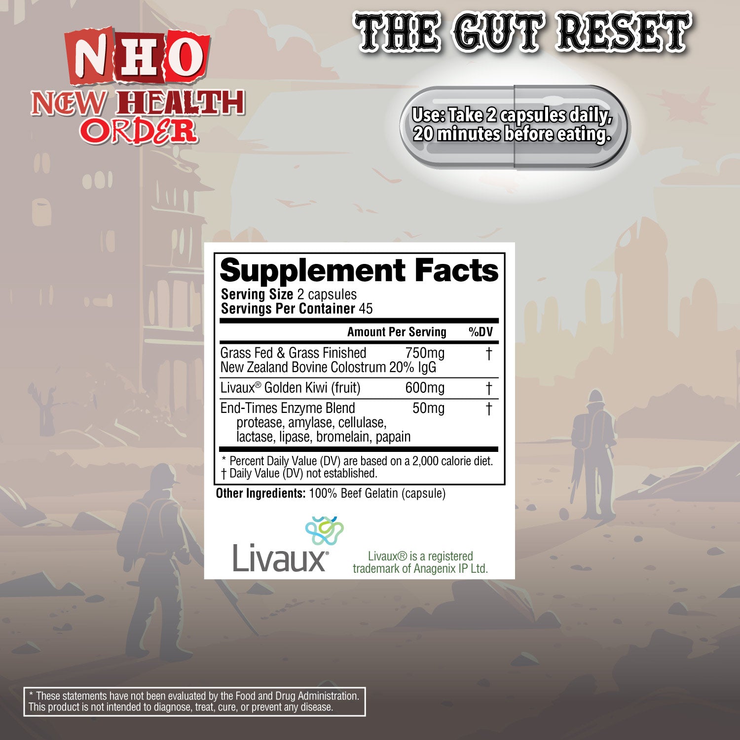 The Gut Reset Capsules